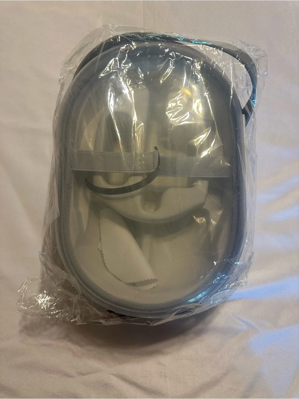 Virtual reality, hard shell Gray Travel Electronics Organizer Case -